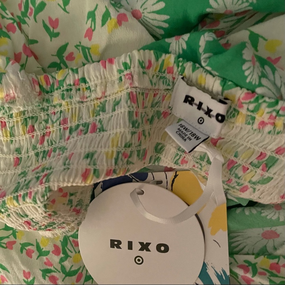 Rixo Daisy Long Sleeve Swing Dress Tulip size 16W/18W 20W/22W 28W/30W - Picture 8 of 11